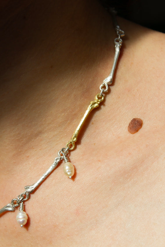 Bone Reliquary Necklace