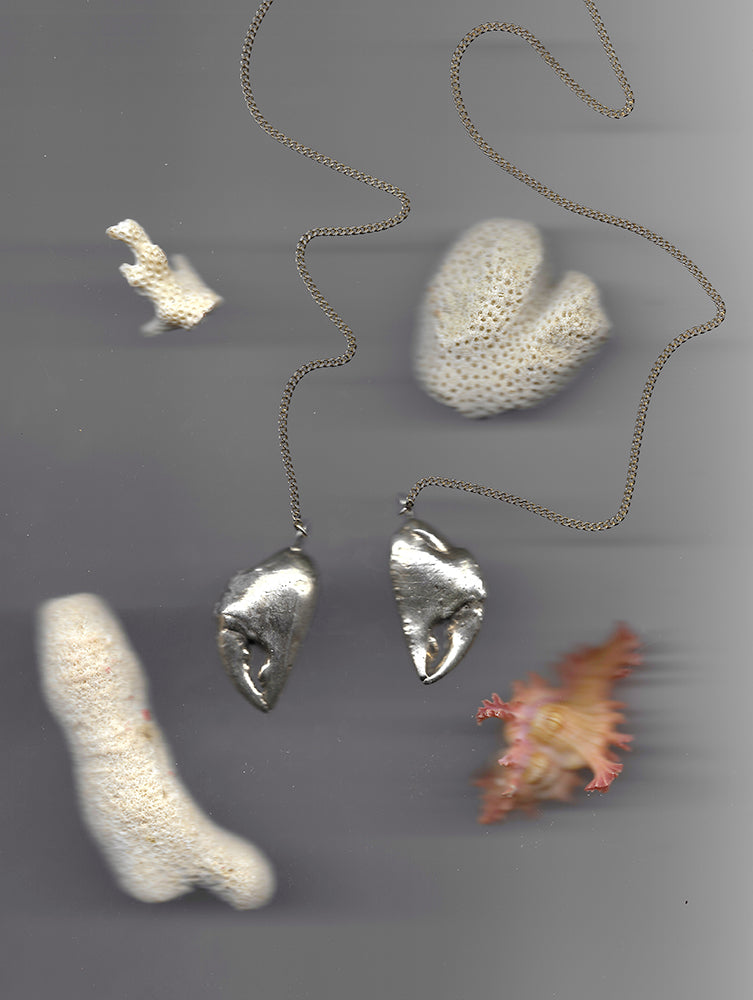Crab Claw Lariat Necklace