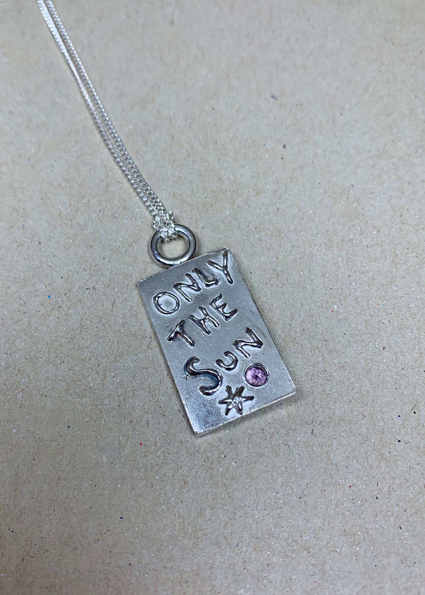 Pendentif Ghost Flower ★ Améthyste