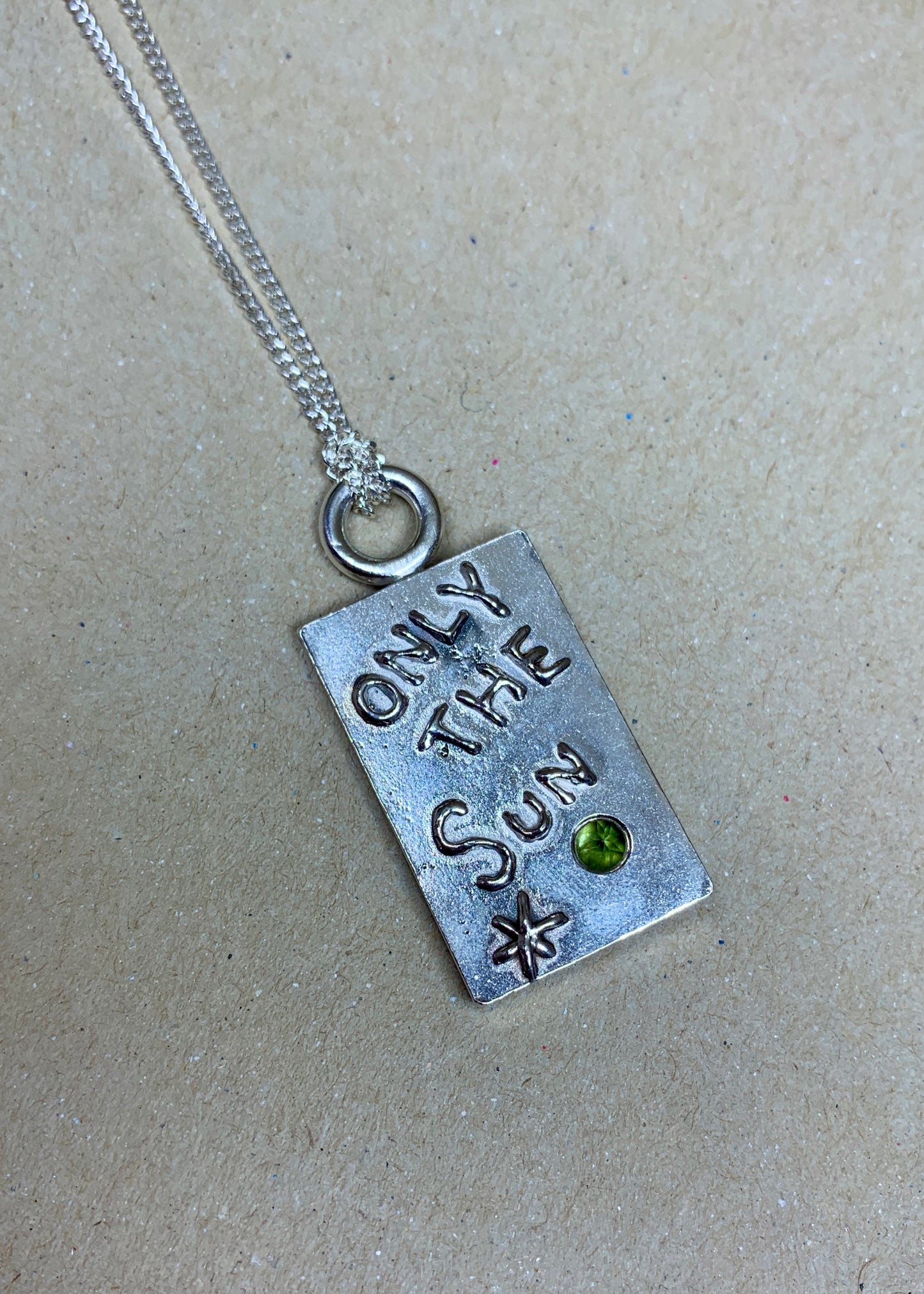 Pendentif Ghost Flower ★ Tourmaline