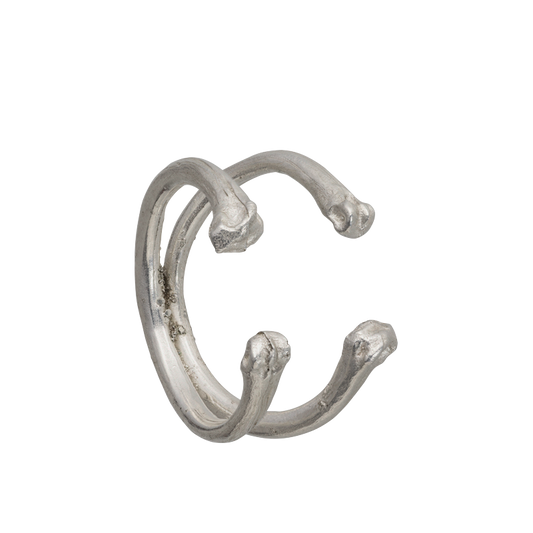 Double bague Reliquaire