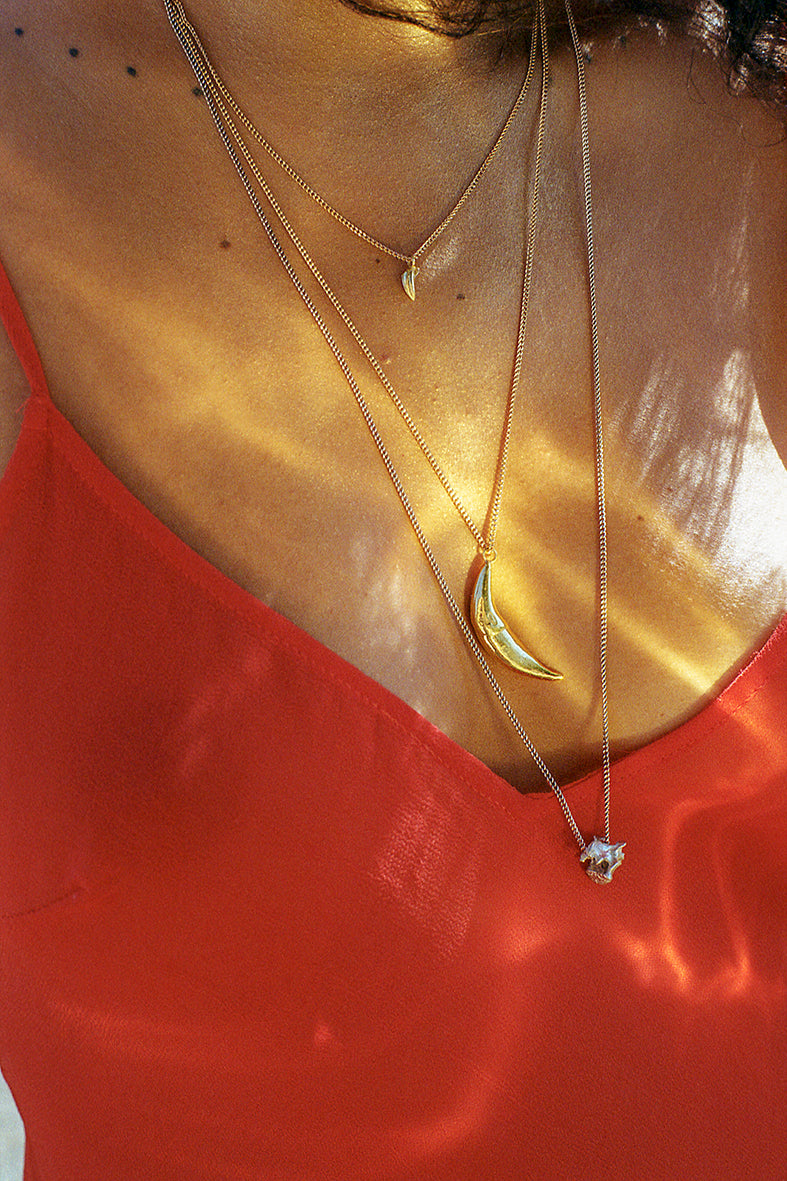 An assortment of pendants made by Violette Stehli. Photo by Angélique Stehli.