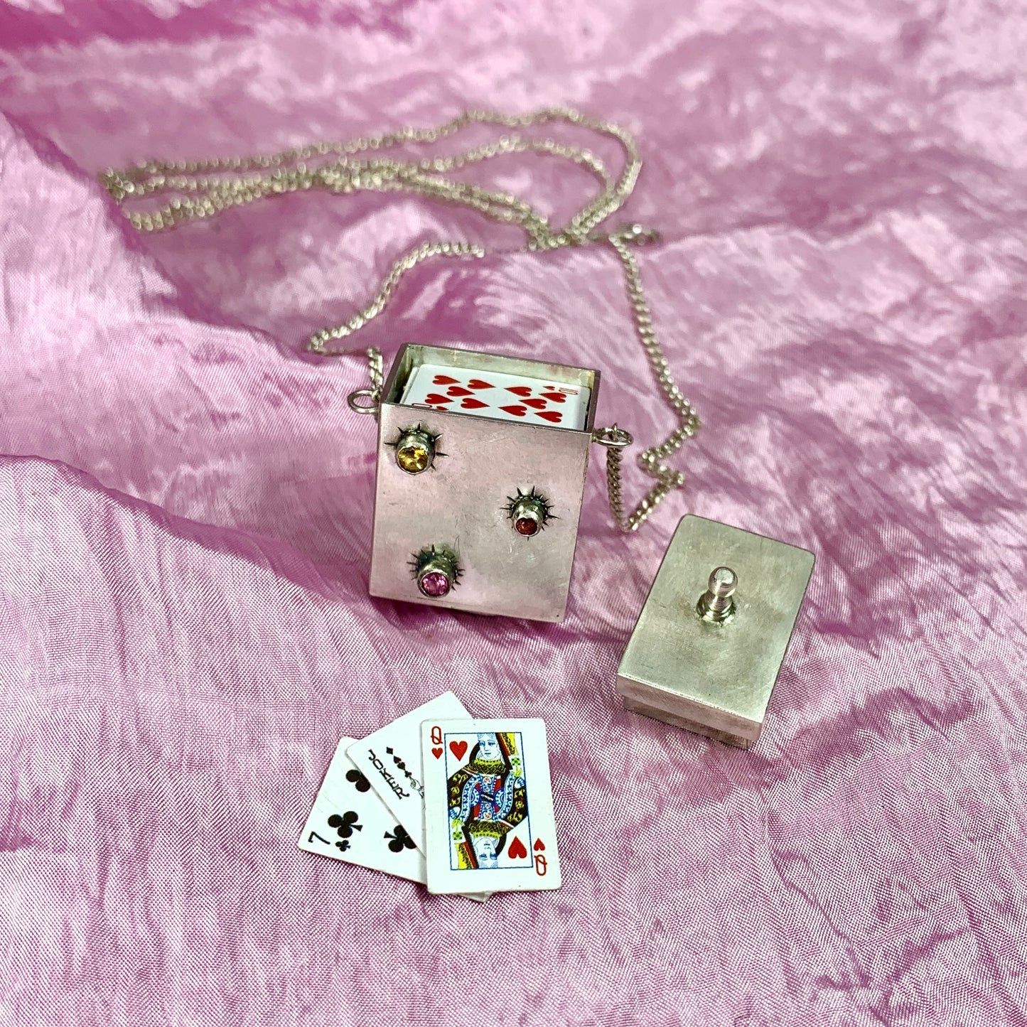 Playing Card Holder Pendant