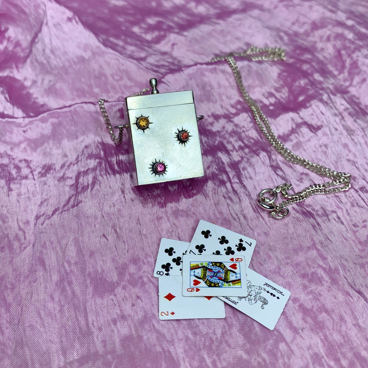 Playing Card Holder Pendant