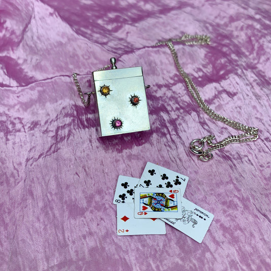 Playing Card Holder Pendant