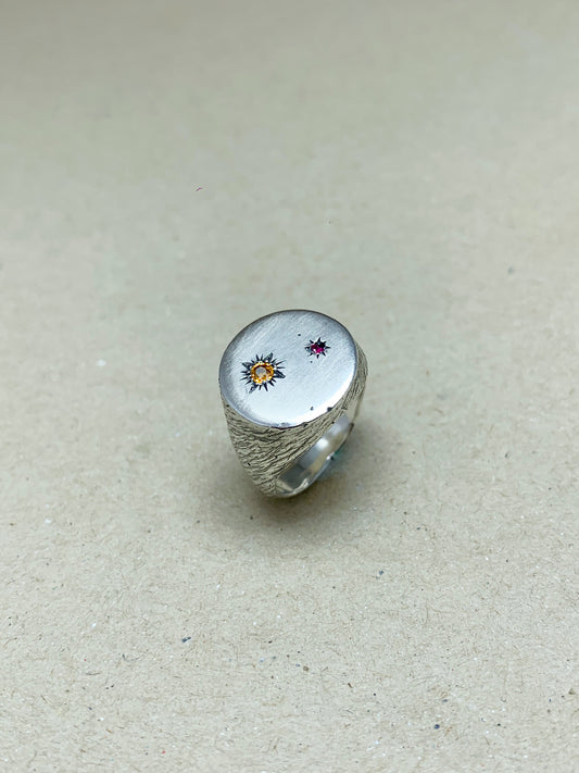 Medium Rough-Cut Signet  ✹ Archive & Sample Sale